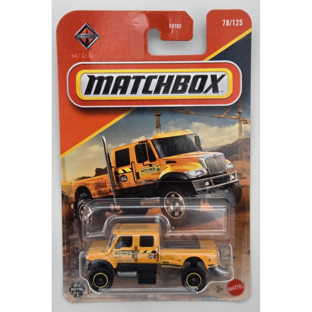 Matchbox 2025 International CXT Truck 78/125 Die-Cast Heavy‎ Duty Vehicle New